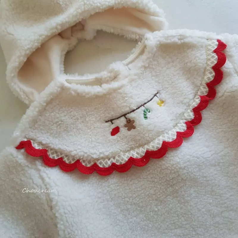 Choucream - Korean Baby Fashion - #babyoninstagram - Christmas Bodysuit - 9