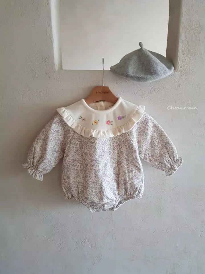 Choucream - Korean Baby Fashion - #babyootd - Luella Padding Bodysuit - 8
