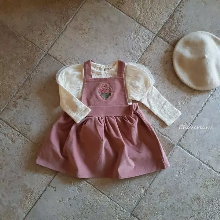 Choucream - Korean Baby Fashion - #babyoutfit - Rora Dungarees One-piece - 5