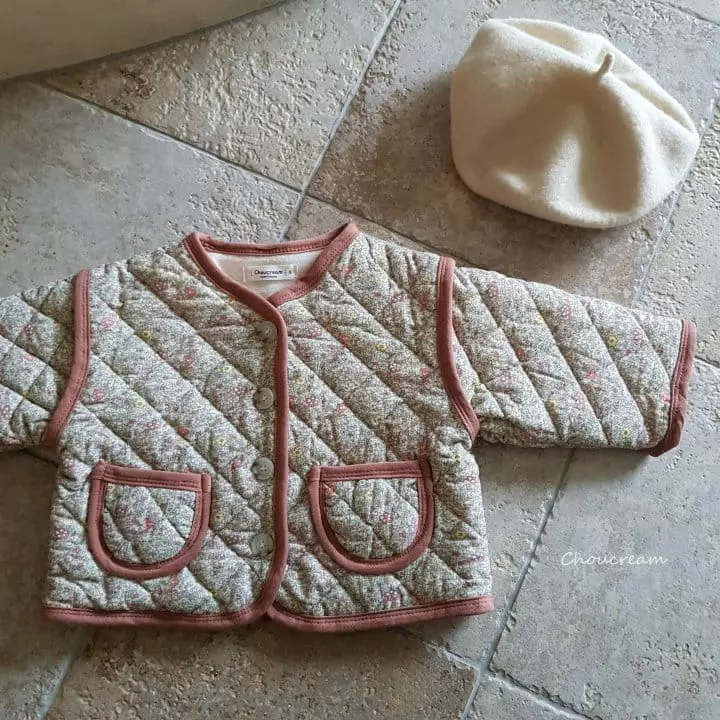 Choucream - Korean Baby Fashion - #babyoutfit - Beeb Quilting Jacket - 2