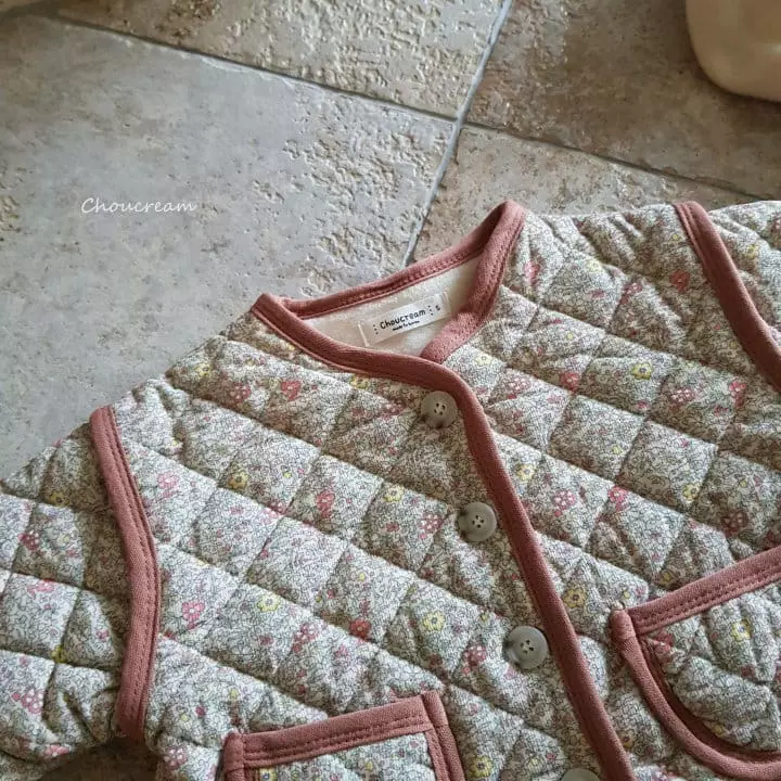 Choucream - Korean Baby Fashion - #babyoutfit - Beeb Quilting Jacket - 3