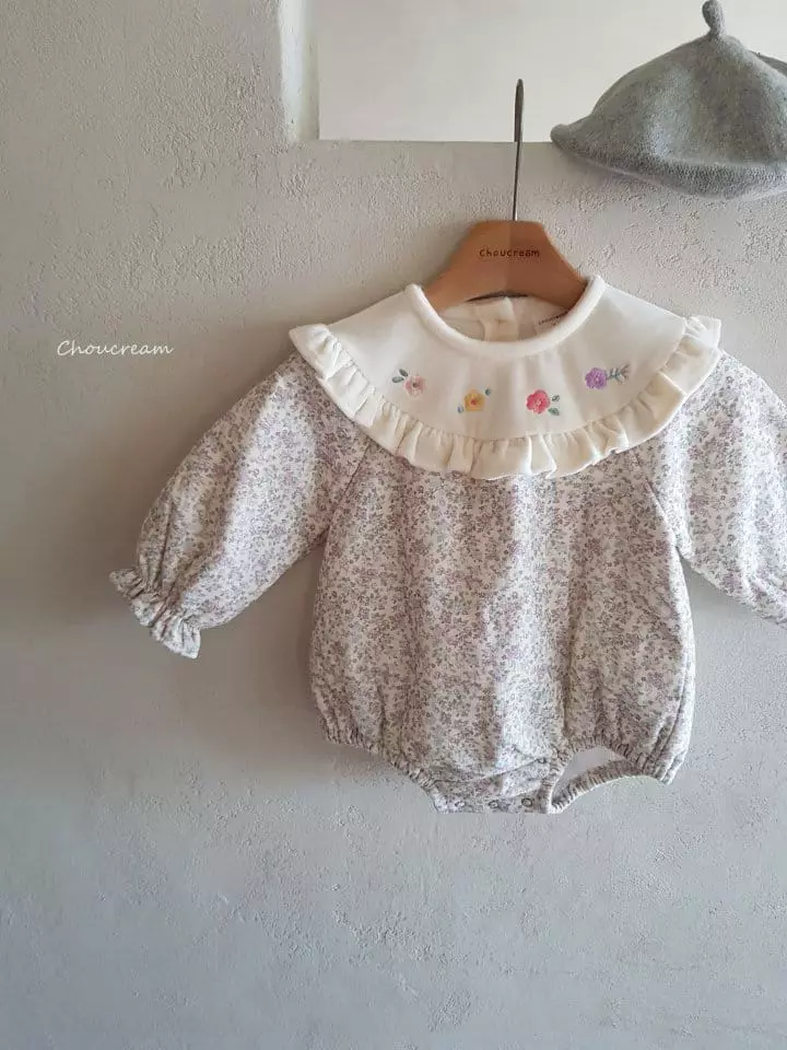 Choucream - Korean Baby Fashion - #babyoutfit - Luella Padding Bodysuit - 9