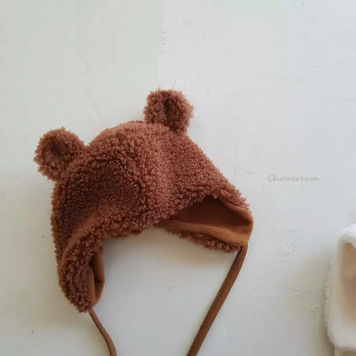 Choucream - Korean Baby Fashion - #babyoutfit - Choucream Bear Hat - 3
