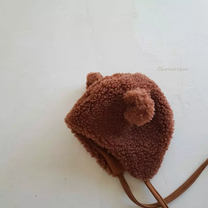 Choucream - Korean Baby Fashion - #babyoutfit - Choucream Bear Hat - 4
