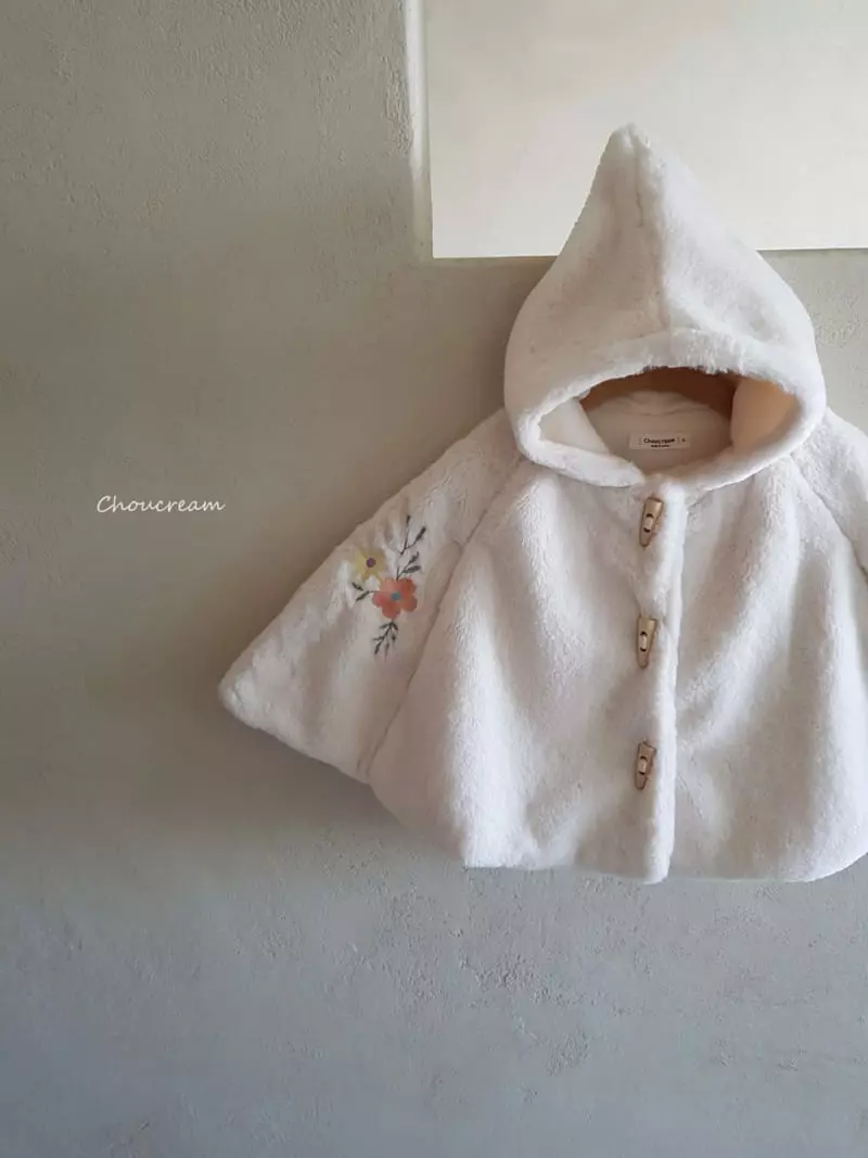 Choucream - Korean Baby Fashion - #babyoutfit - Bebe Hoody Cape - 2
