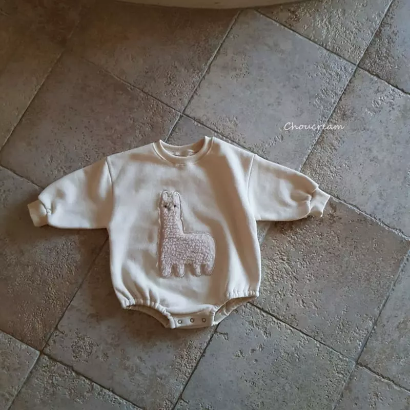 Choucream - Korean Baby Fashion - #babyoutfit - Alpaca Bodysuit - 7