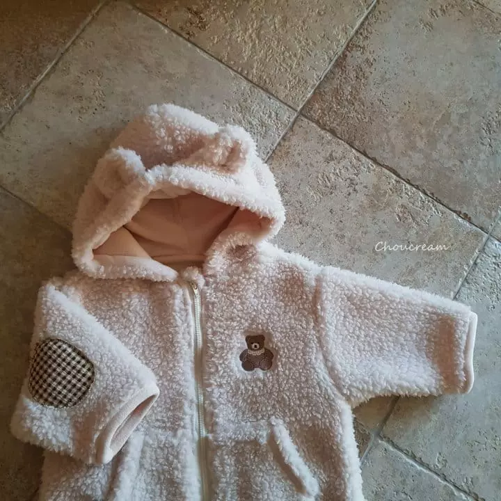 Choucream - Korean Baby Fashion - #babywear - Bbogle Bear Bodysuit - 5