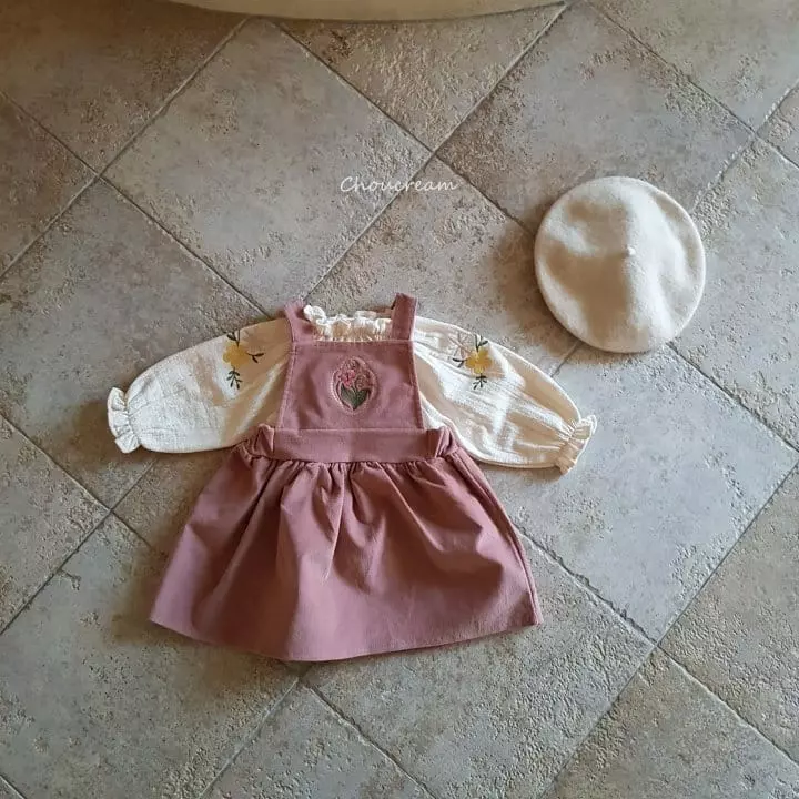 Choucream - Korean Baby Fashion - #onlinebabyboutique - Rora Dungarees One-piece - 7