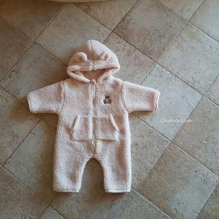Choucream - Korean Baby Fashion - #onlinebabyboutique - Bbogle Bear Bodysuit - 6