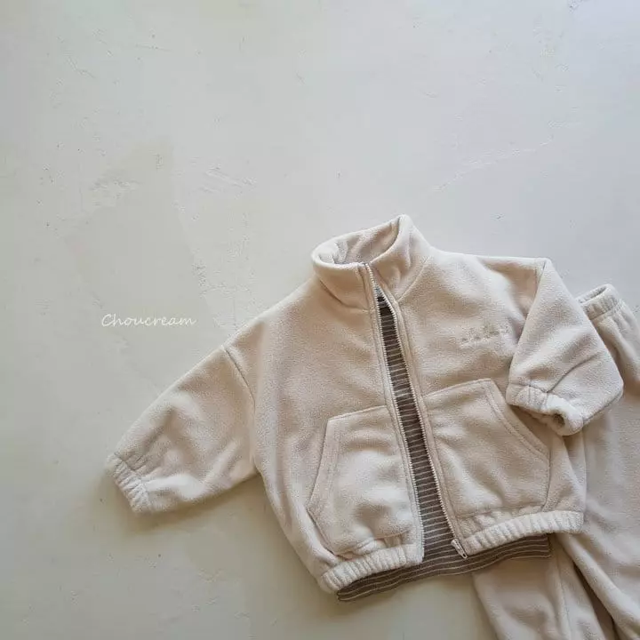 Choucream - Korean Baby Fashion - #babywear - Lettering Top Bottom Set - 4