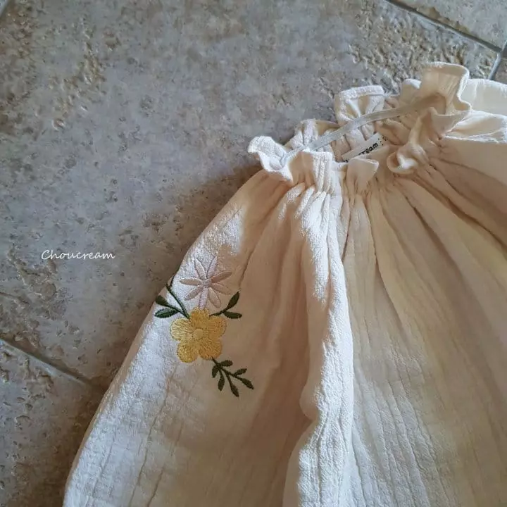 Choucream - Korean Baby Fashion - #onlinebabyshop - Baby Blooming Blouse - 9