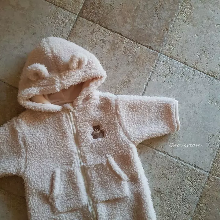 Choucream - Korean Baby Fashion - #onlinebabyshop - Bbogle Bear Bodysuit - 7