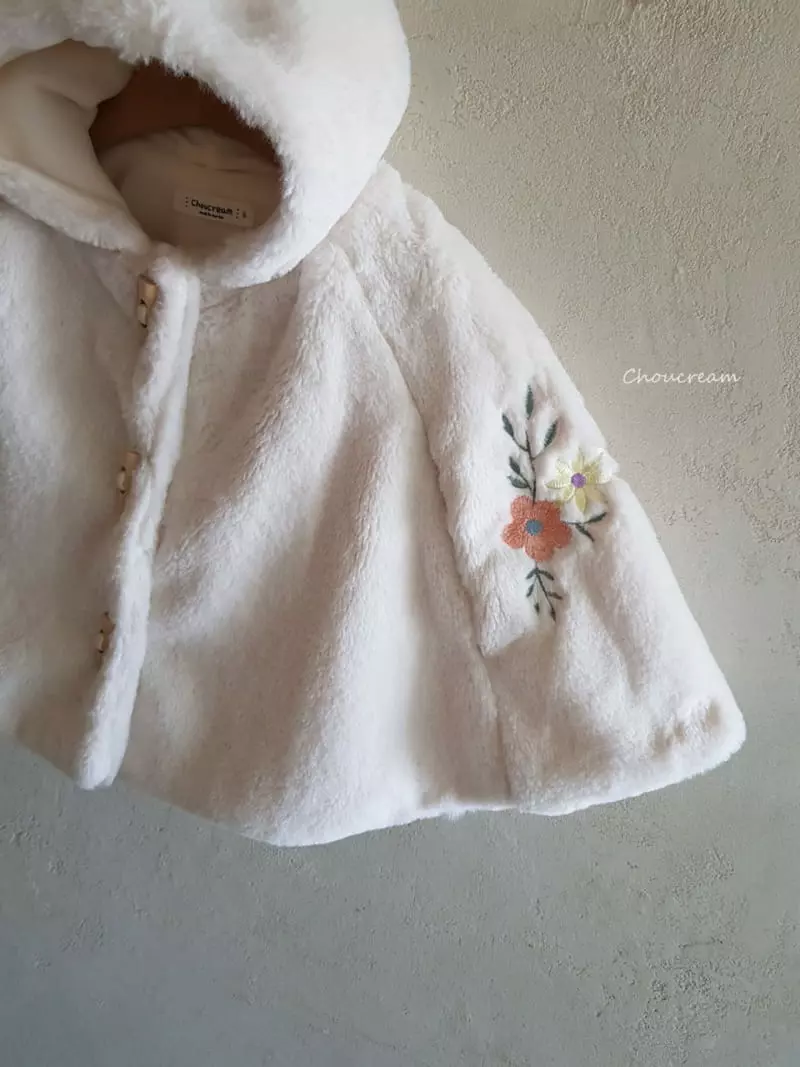 Choucream - Korean Baby Fashion - #onlinebabyshop - Bebe Hoody Cape - 6