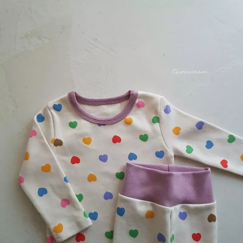 Choucream - Korean Baby Fashion - #onlinebabyshop - Heart Candy Easywear - 5