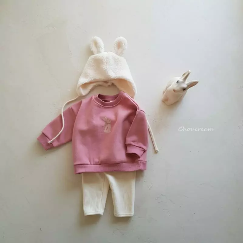 Choucream - Korean Baby Fashion - #onlinebabyboutique - Rabbit Sweatshirt - 4