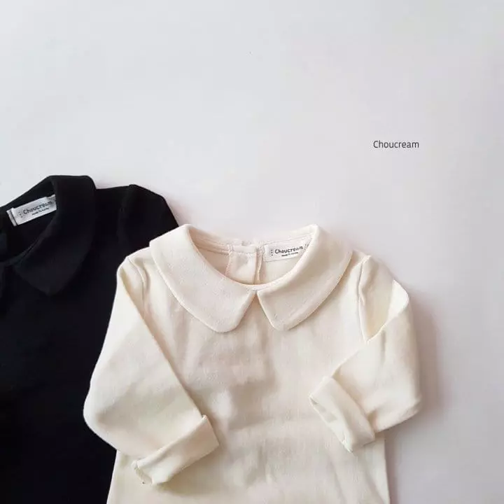Choucream - Korean Baby Fashion - #smilingbaby - Bebe Collar Tee - 7