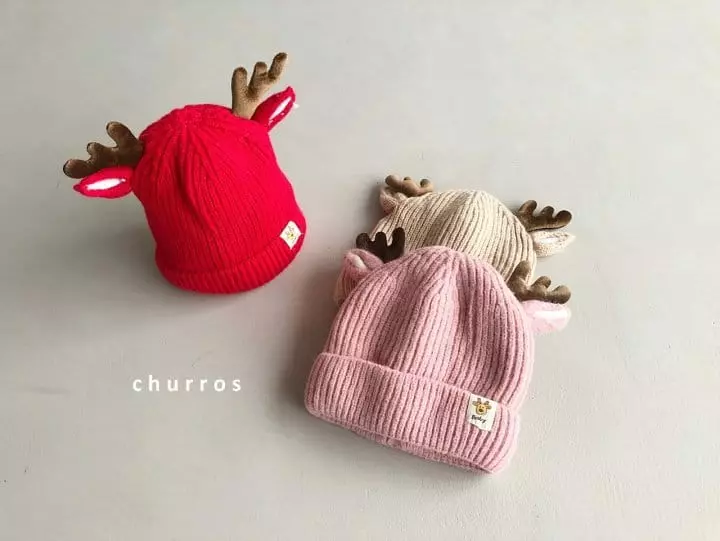 Churros - Korean Baby Fashion - #babylifestyle - Rudolf Beanie - 6