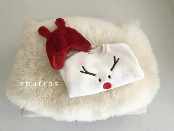 Churros - Korean Baby Fashion - #babyootd - Christmas Rabbit Bonnet - 4