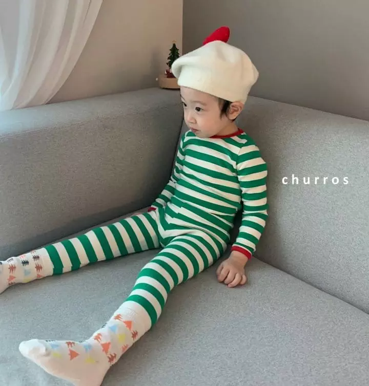 Churros - Korean Children Fashion - #Kfashion4kids - Stripes Easywear - 5