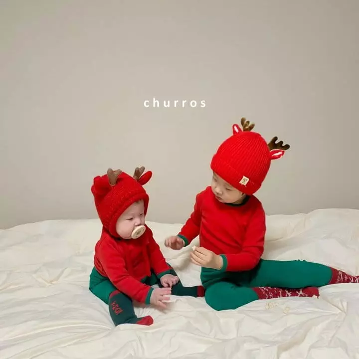 Churros - Korean Children Fashion - #fashionkids - Santa Combi Easywear - 2