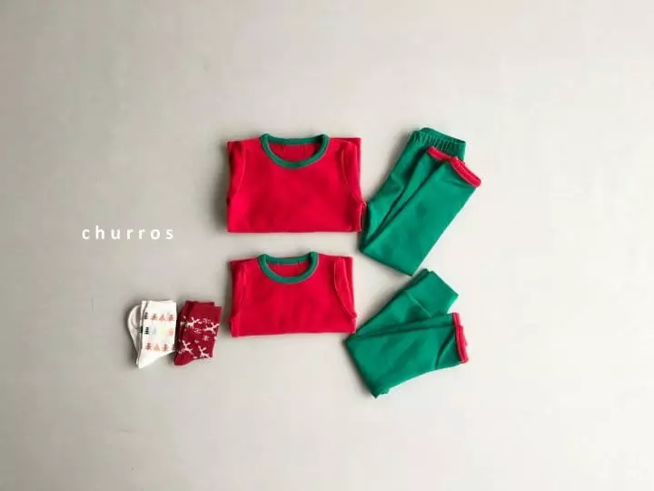 Churros - Korean Children Fashion - #kidsshorts - Santa Combi Easywear - 3