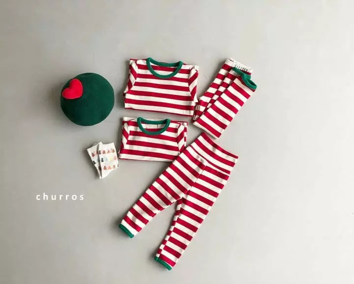 Churros - Korean Children Fashion - #kidsstore - Stripes Easywear - 4