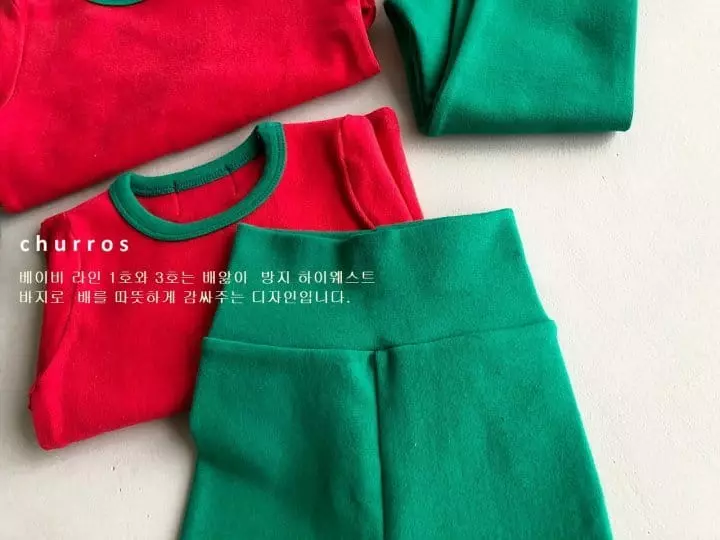 Churros - Korean Children Fashion - #littlefashionista - Santa Combi Easywear - 7