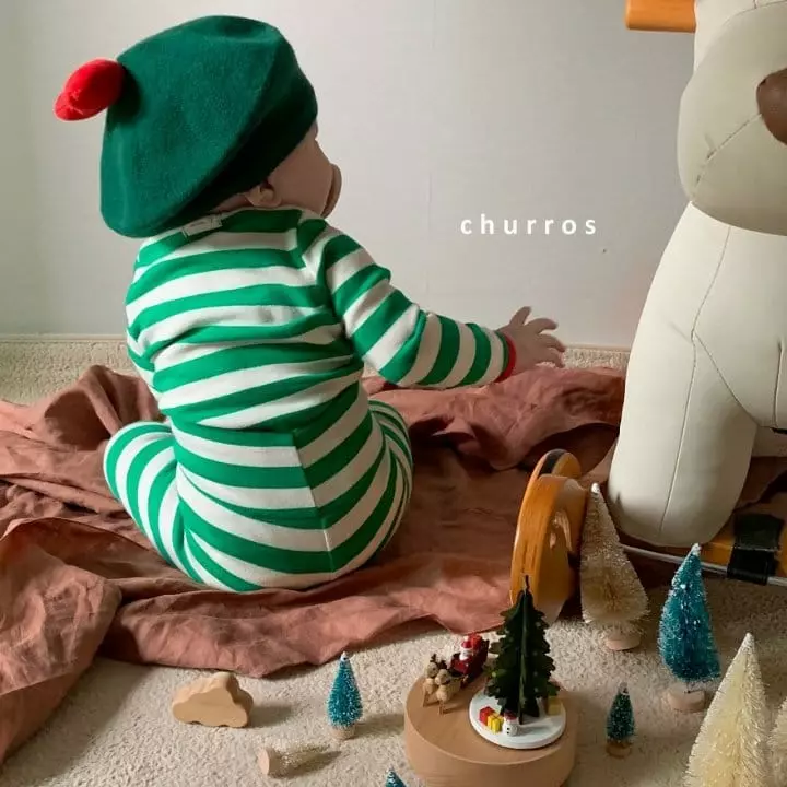 Churros - Korean Children Fashion - #littlefashionista - Stripes Easywear - 6