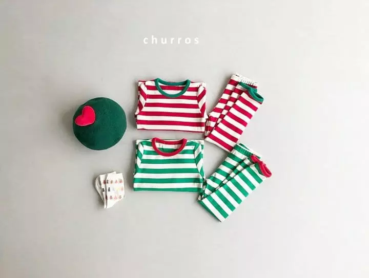 Churros - Korean Children Fashion - #magicofchildhood - Stripes Easywear - 7