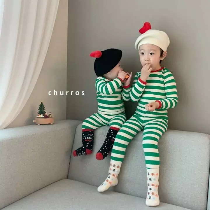 Churros - Korean Children Fashion - #minifashionista - Heart Beret Hat - 5