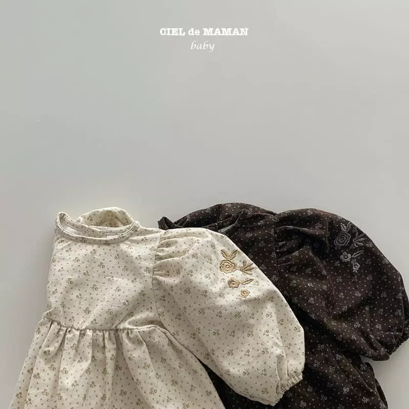 Ciel De Maman - Korean Baby Fashion - #babyboutique - Peach Blouse Set - 7