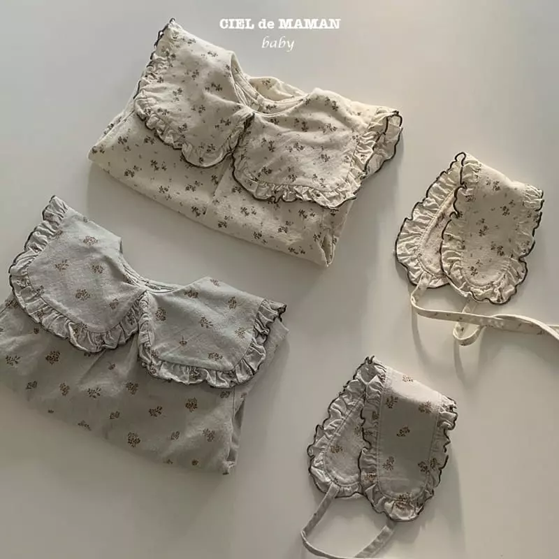 Ciel De Maman - Korean Baby Fashion - #babyboutiqueclothing - Sailor Frill Bodysuit - 9