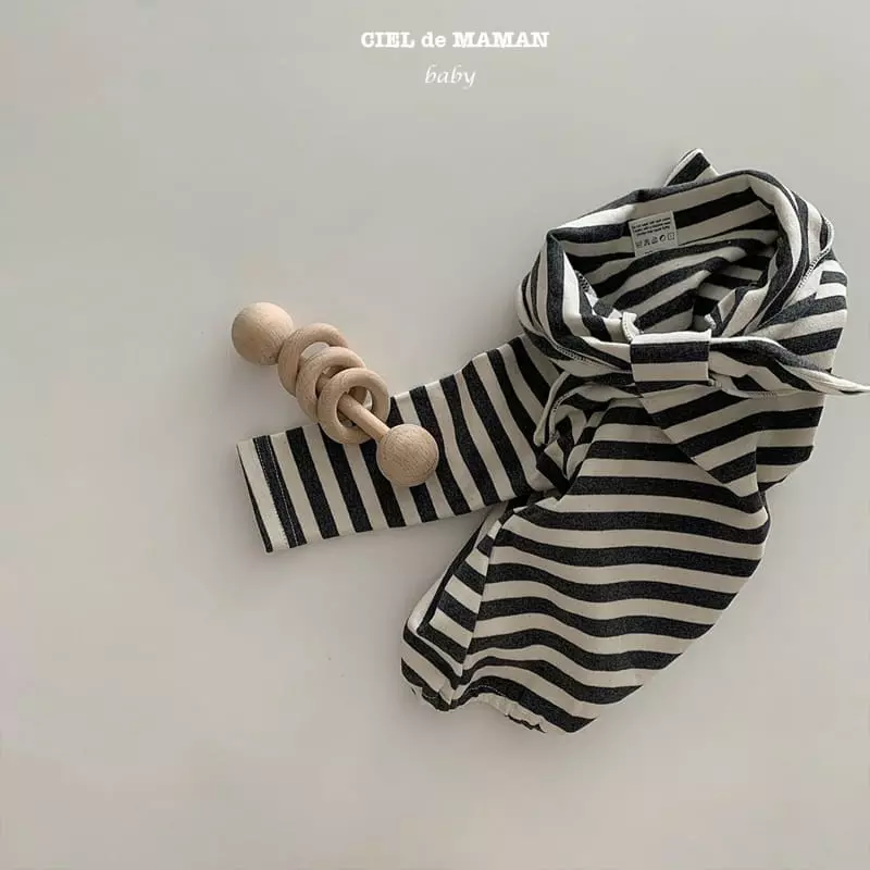 Ciel De Maman - Korean Baby Fashion - #babyboutiqueclothing - Ribbon Bodysuit - 7