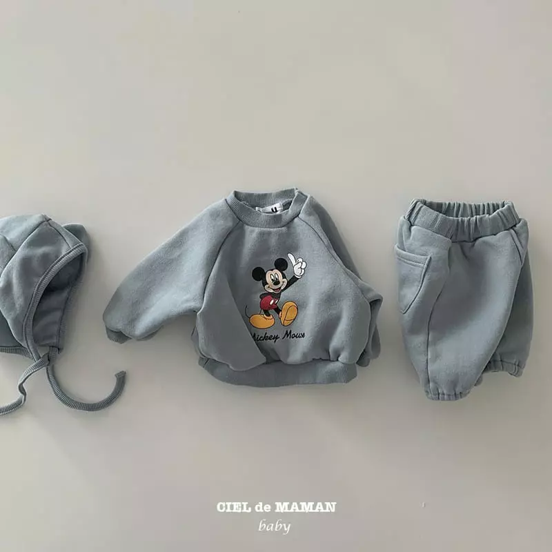 Ciel De Maman - Korean Baby Fashion - #babyboutiqueclothing - Play with Me Mickey Bodysuit - 2