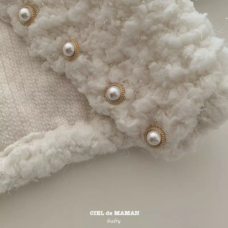 Ciel De Maman - Korean Baby Fashion - #babyclothing - Snow Flower Cardigan - 3