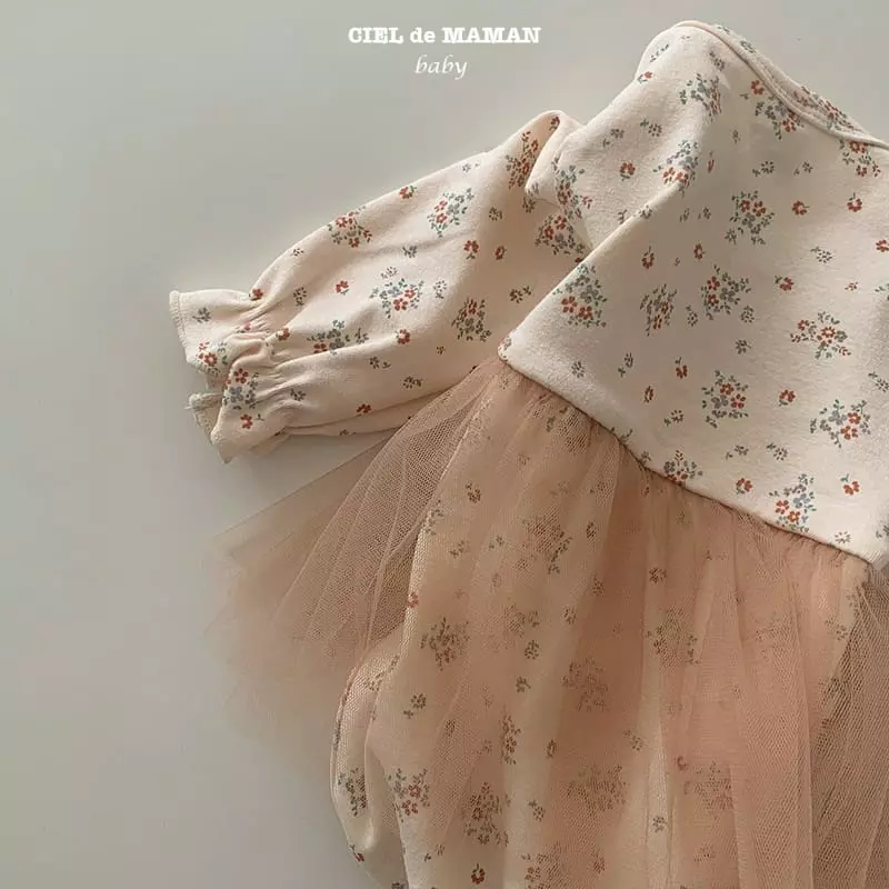 Ciel De Maman - Korean Baby Fashion - #babyfashion - Shalal Skirt Bodysuit - 2