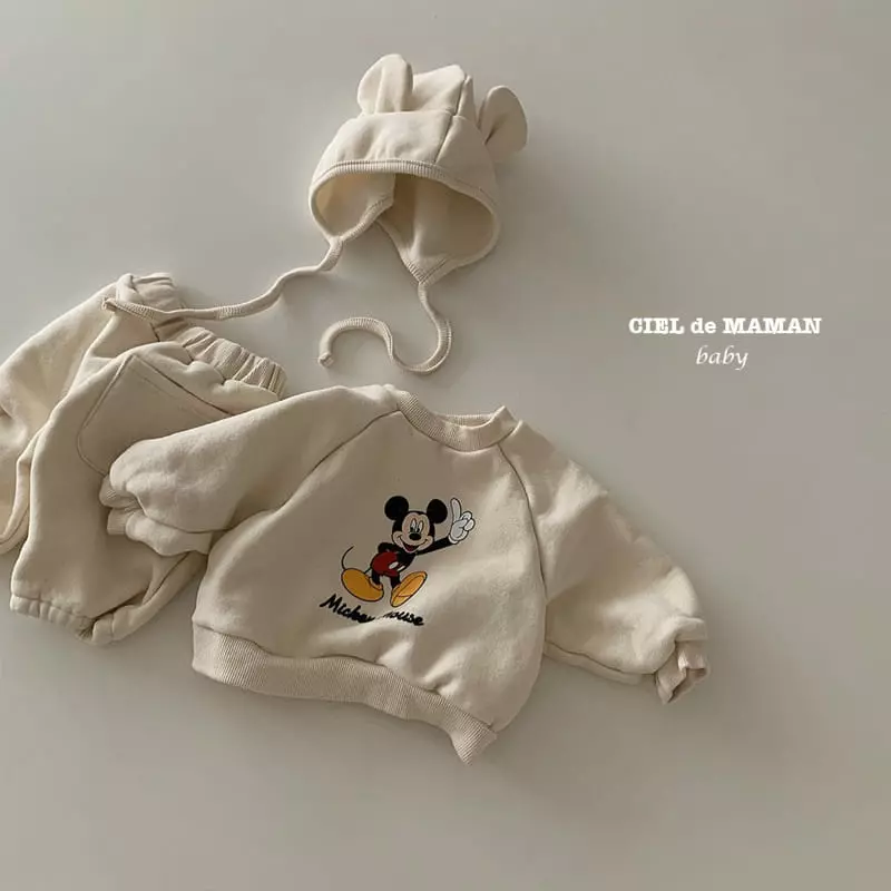 Ciel De Maman - Korean Baby Fashion - #babyfever - Play with Me Mickey Bodysuit - 5