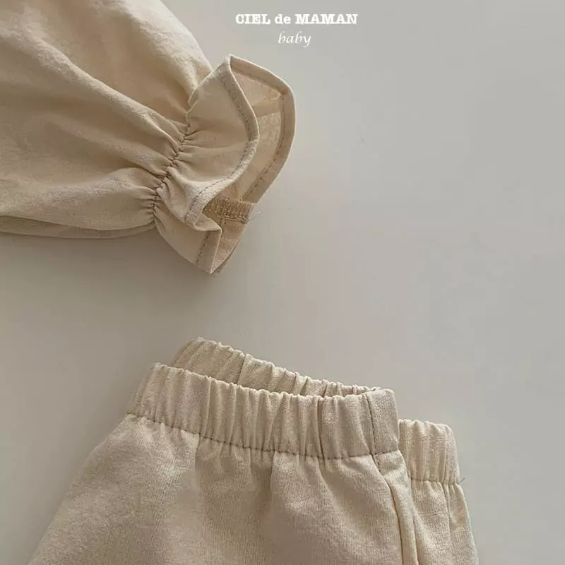 Ciel De Maman - Korean Baby Fashion - #babyfever - Nunu Top Bottom Set - 6