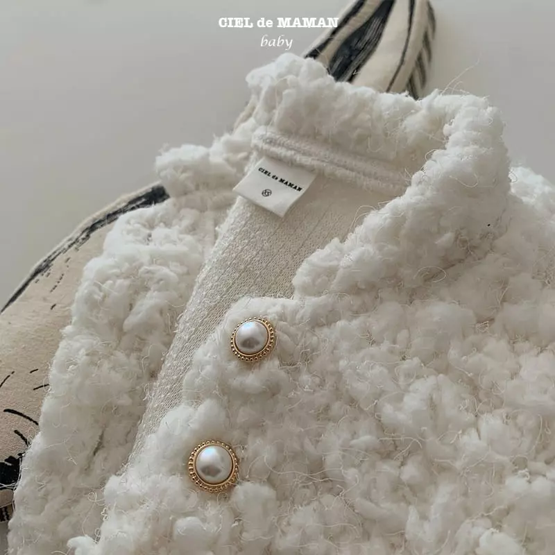 Ciel De Maman - Korean Baby Fashion - #babyfever - Snow Flower Cardigan - 5
