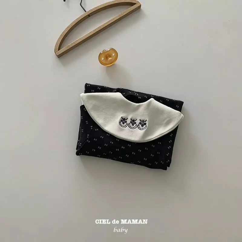 Ciel De Maman - Korean Baby Fashion - #babygirlfashion - Bib Bodysuit