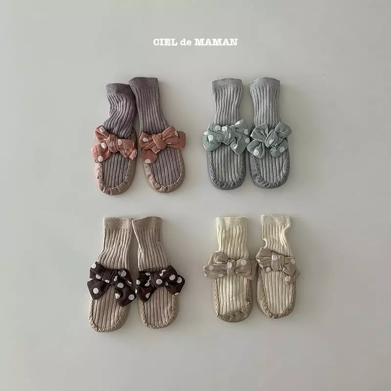 Ciel De Maman - Korean Baby Fashion - #babygirlfashion - Ribbon Socks
