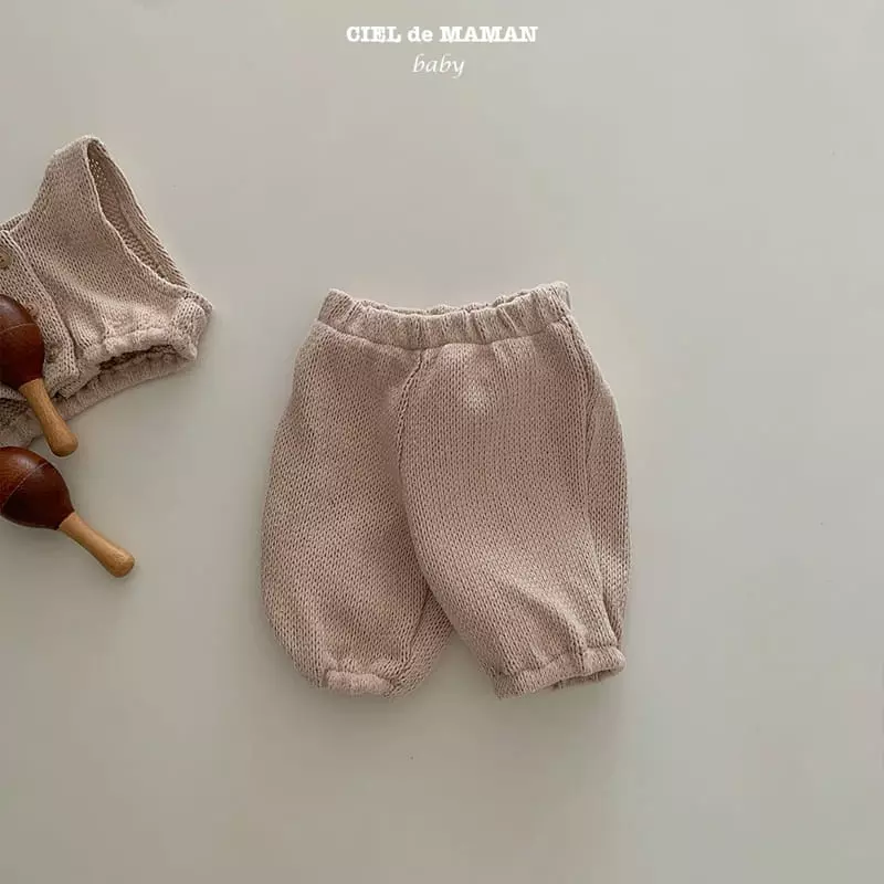 Ciel De Maman - Korean Baby Fashion - #babygirlfashion - Quilting Top Bottom SET - 5