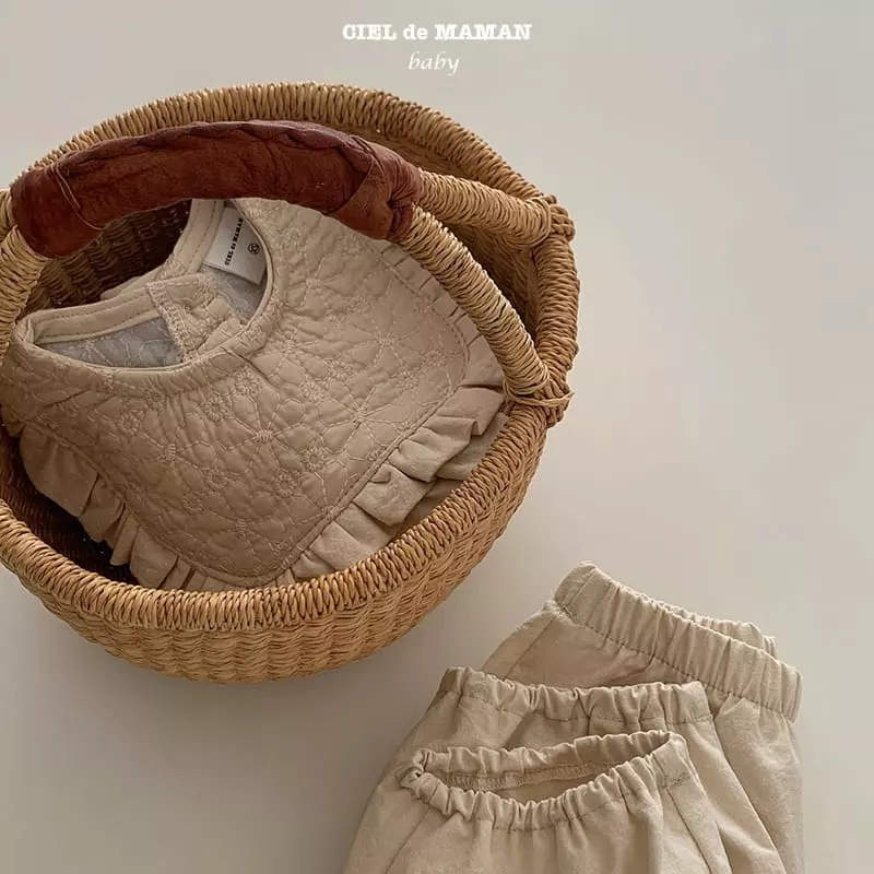 Ciel De Maman - Korean Baby Fashion - #babylifestyle - Nunu Top Bottom Set - 8