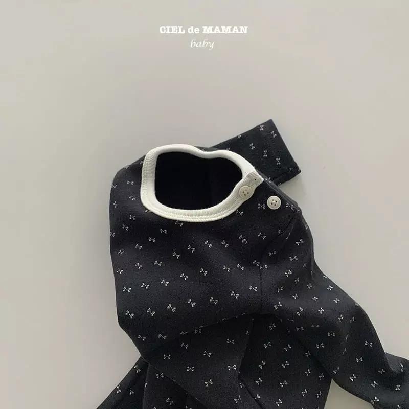 Ciel De Maman - Korean Baby Fashion - #babyoninstagram - Bib Bodysuit - 3
