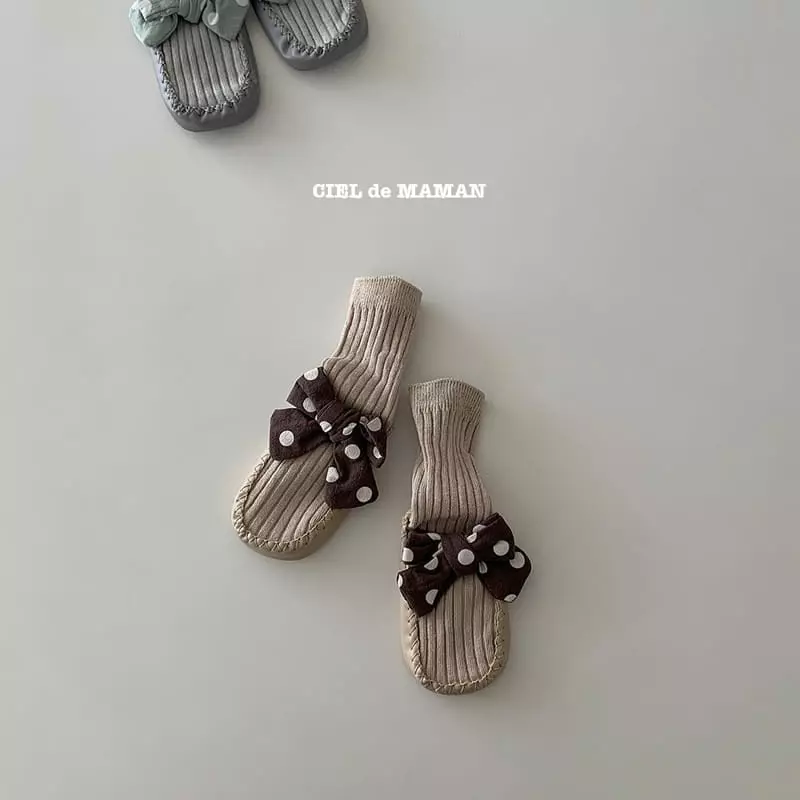 Ciel De Maman - Korean Baby Fashion - #babyoninstagram - Ribbon Socks - 4