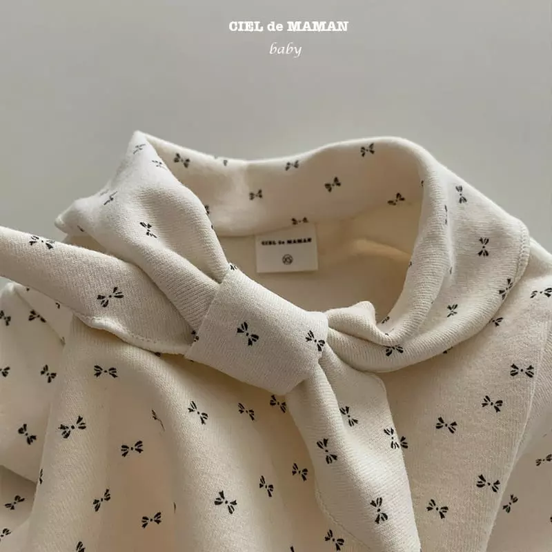 Ciel De Maman - Korean Baby Fashion - #babyoutfit - Ribbon Bodysuit
