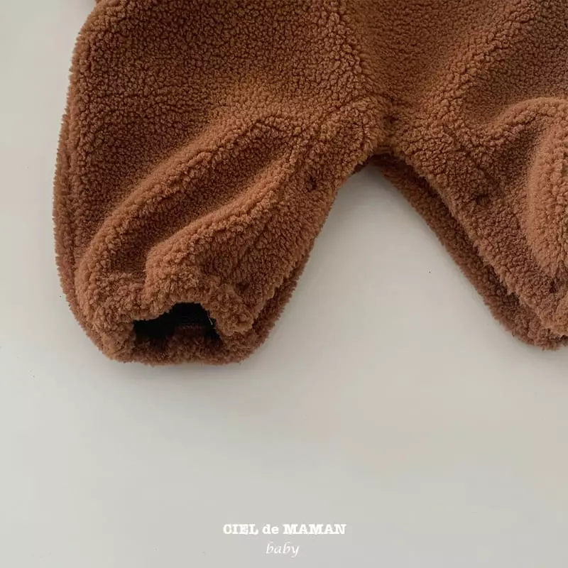 Ciel De Maman - Korean Baby Fashion - #babyoutfit - Teddy Bbogle All-in One - 8