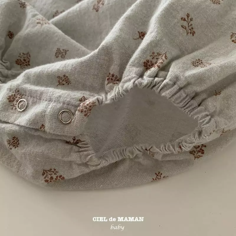 Ciel De Maman - Korean Baby Fashion - #babyoutfit - Sailor Frill Bodysuit - 4