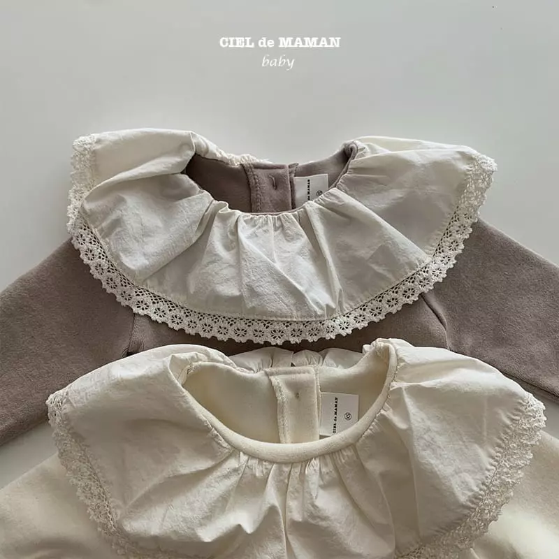 Ciel De Maman - Korean Baby Fashion - #babywear - Pure Frill Tee - 8