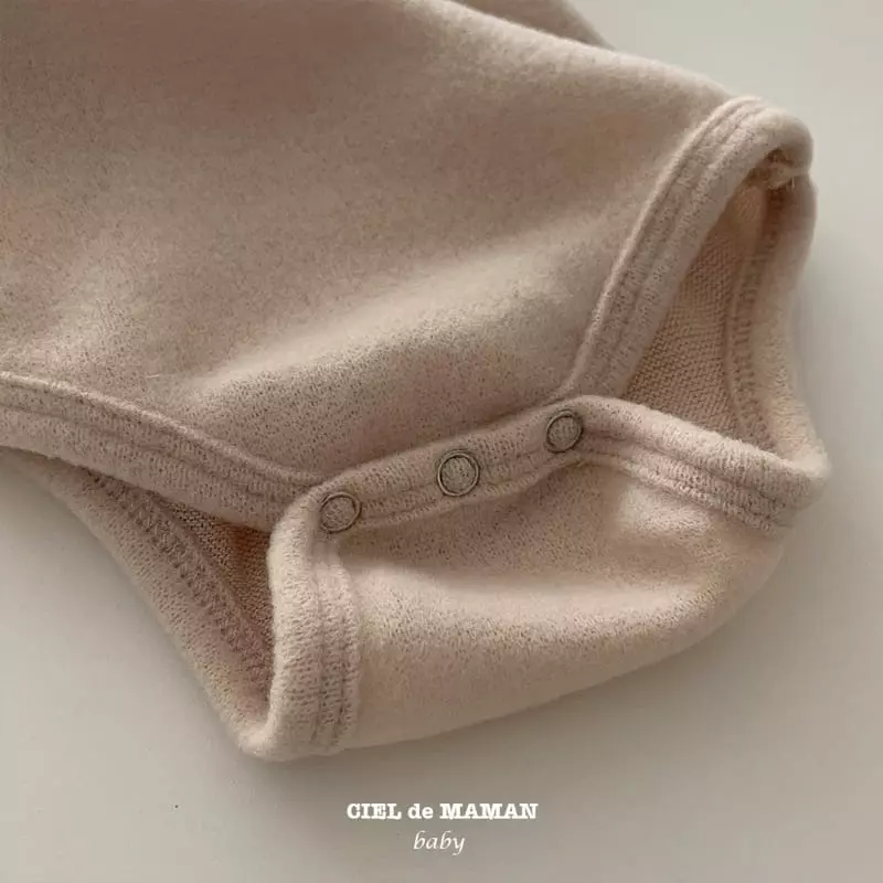 Ciel De Maman - Korean Baby Fashion - #babywear - Dong bonnet Bodysuit - 5